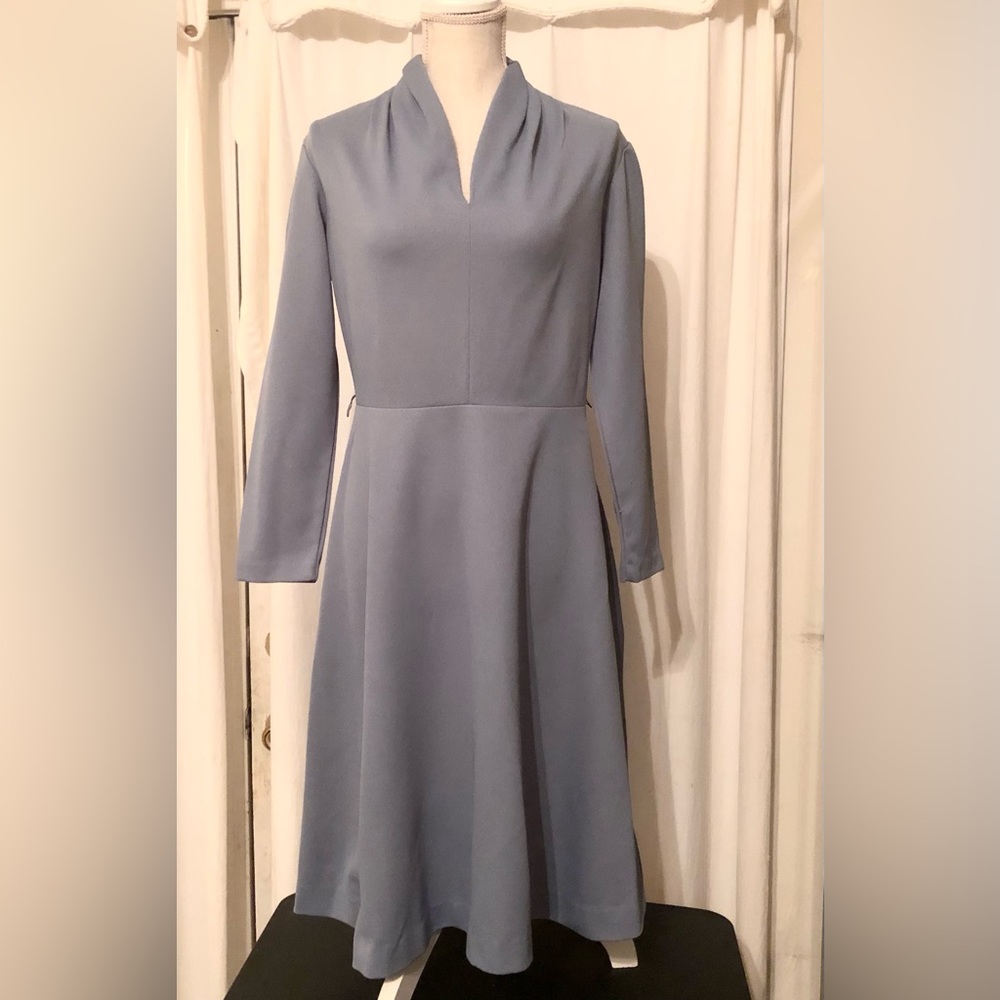 Vintage Lady Blair Sky Blue Evening Dress Size Large